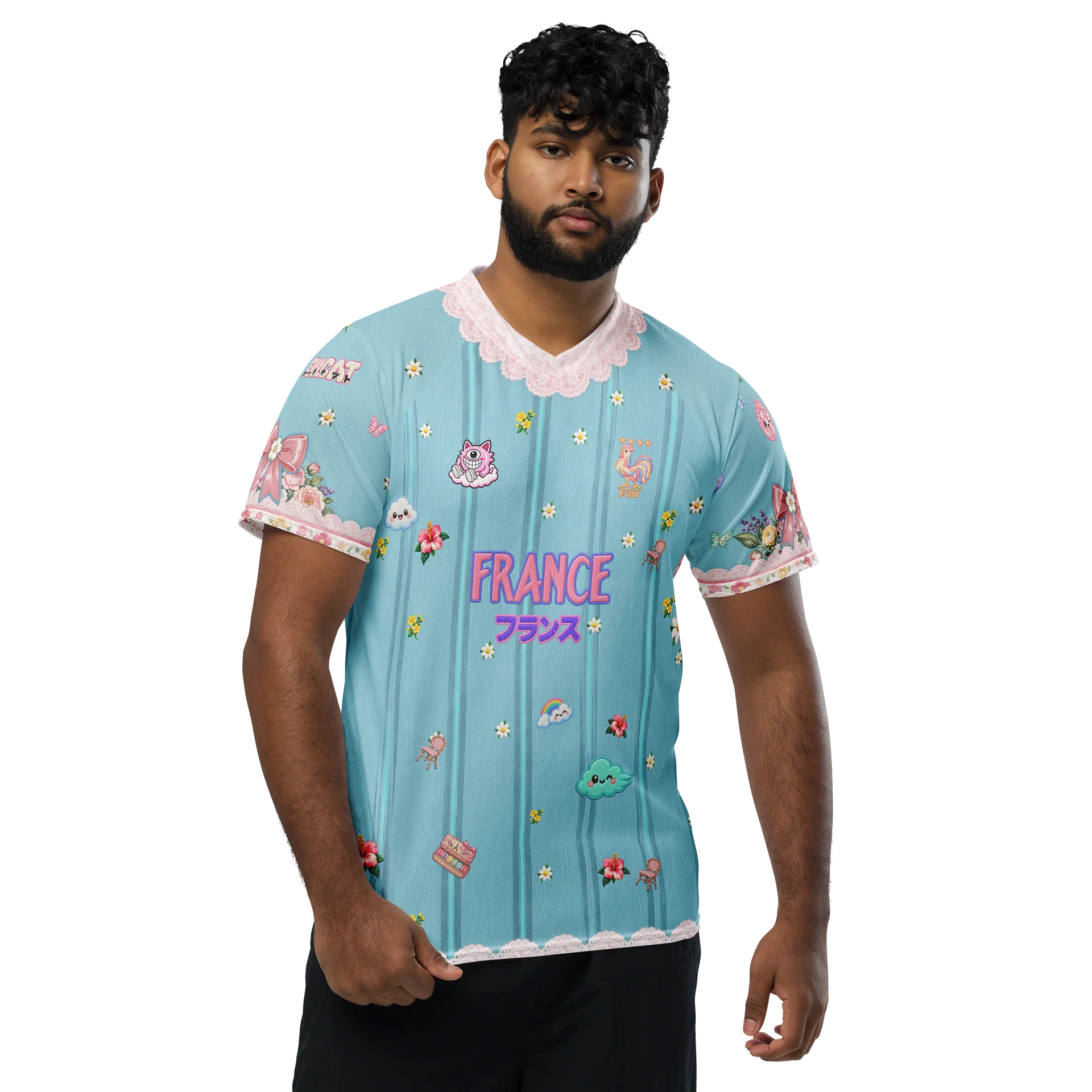 FRANCE FOOTBALL SHIRT 2027 - ULTRAS KAWAII product image (1)