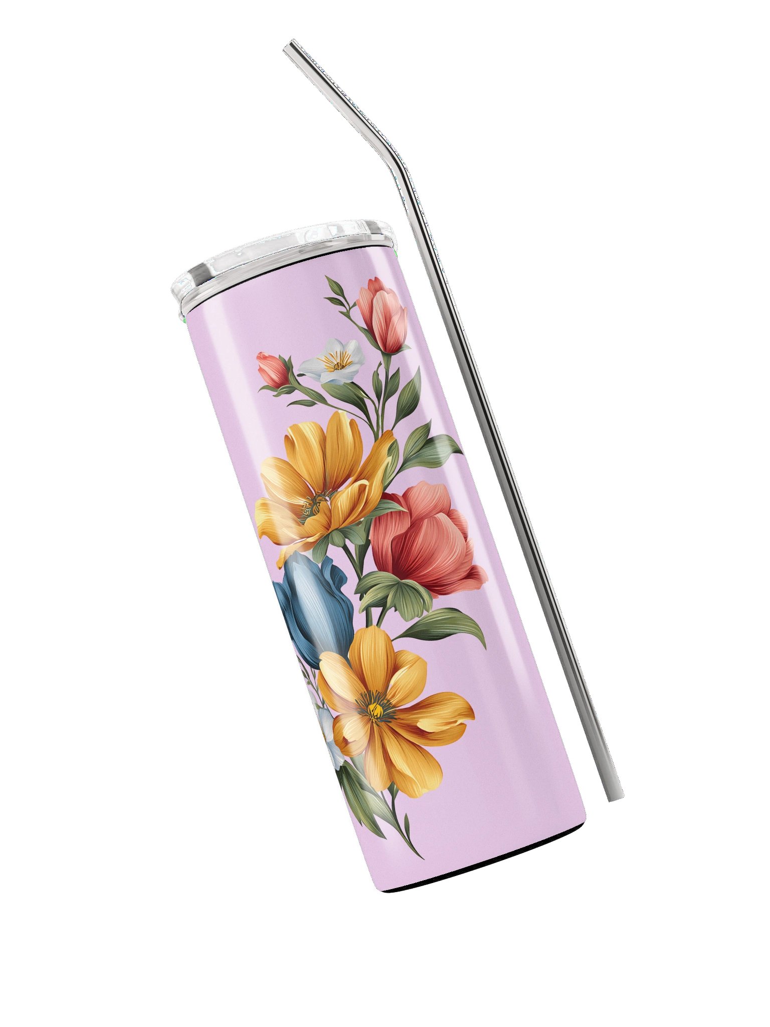 Flowers B Stainless Steel Tumbler product image (5)
