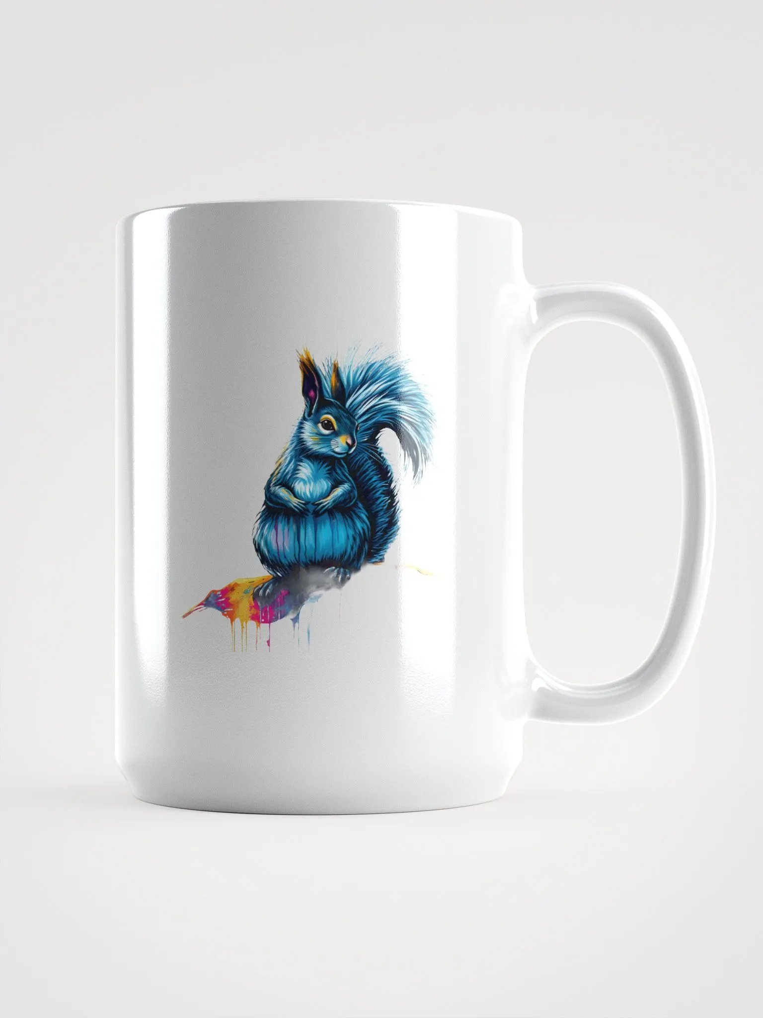 Vibrant Squirrel Art Mug product image (1)