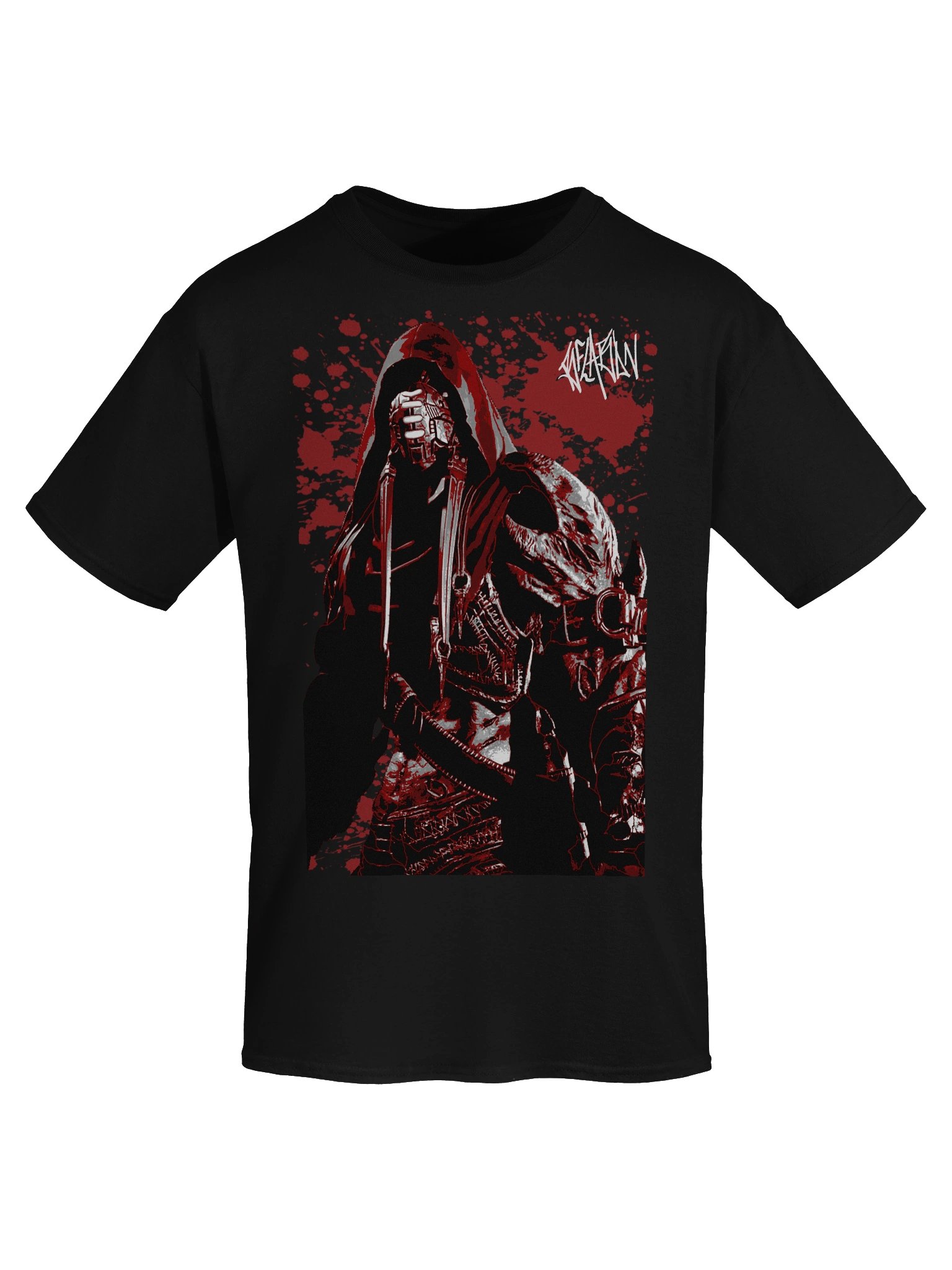 Skorge paintint tee (BLACK) product image (7)