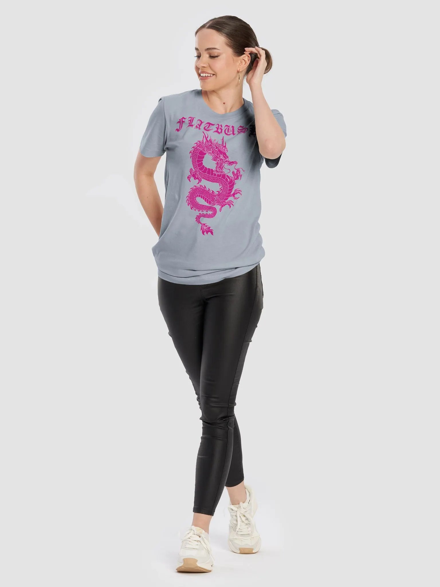 Flatbush Dragon light blue tee product image (10)