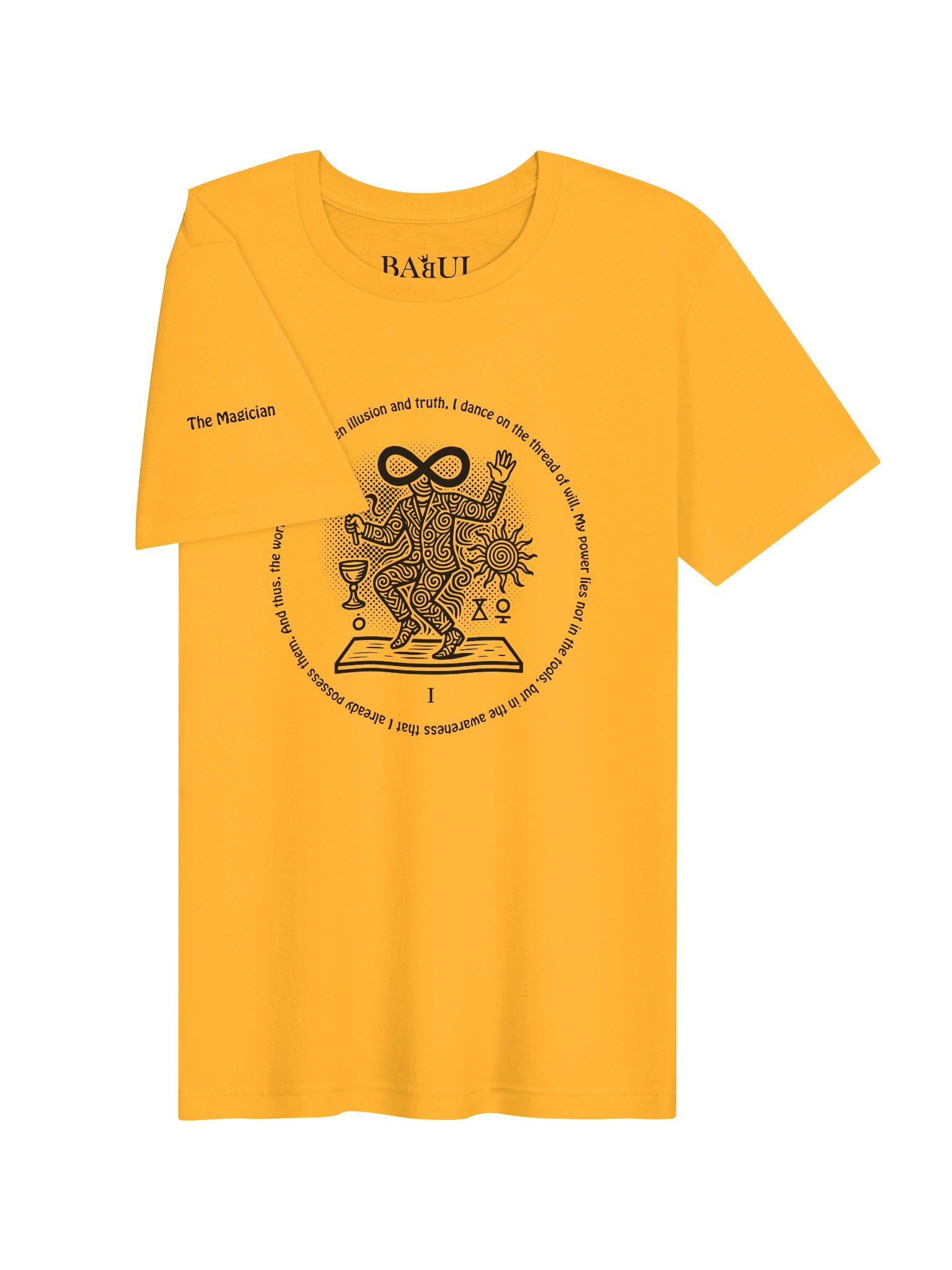 The Magician - ArcanaPop T-Shirt – Where Tarot Magic Meets Pop Art product image (4)