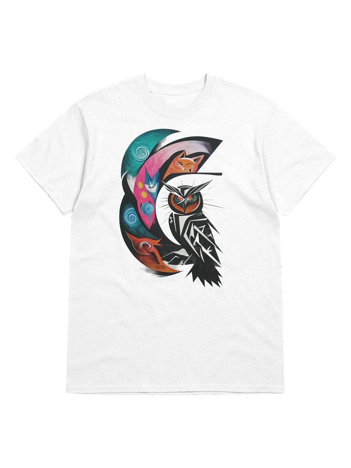 Eclipse Guardian: The Watchful Spirit - Relaxed Streetwear Vibes T-Shirt product image (2)