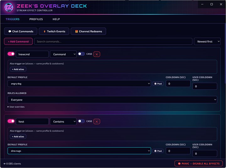 Zeek's Overlay Deck ( ZOD ) product image (1)