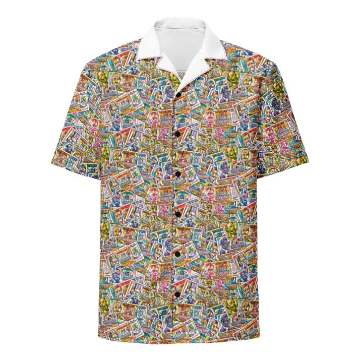 Jugoslovenski inflatorni dinar 1993 (Kolaž/mozaik) Hawaiian Shirt product image (2)