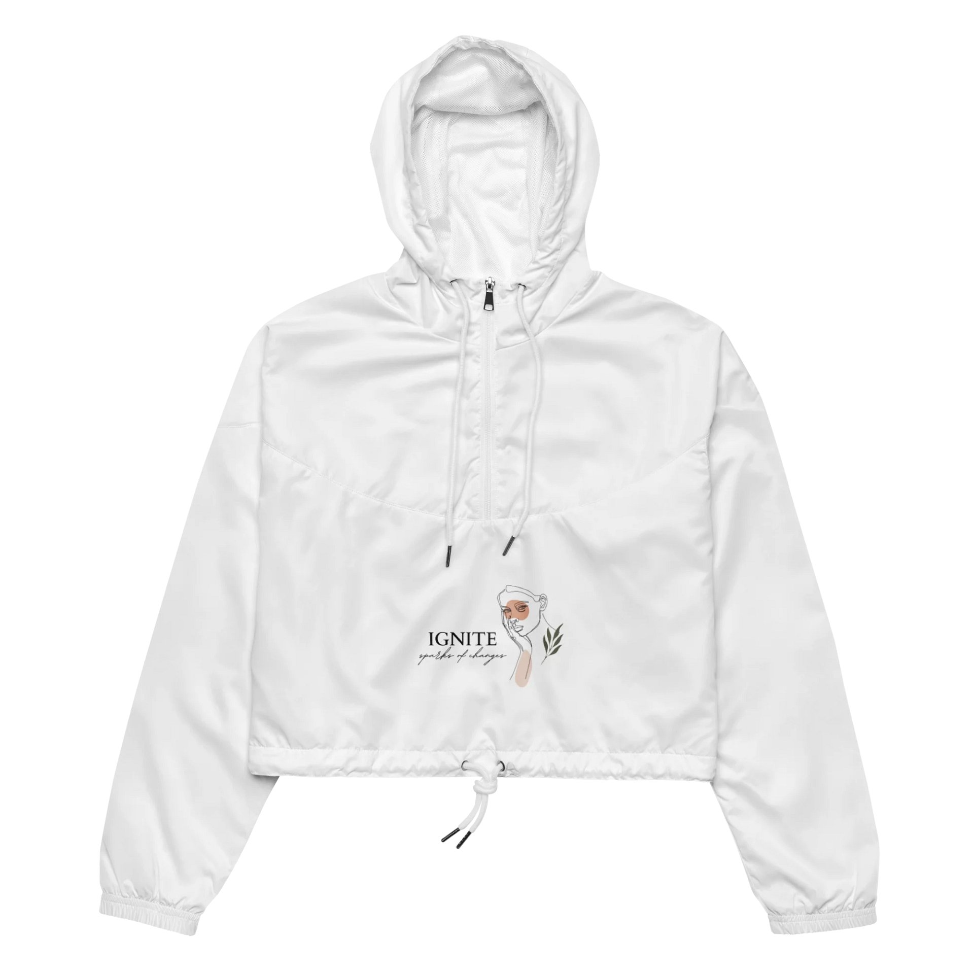 Women's Cropped Windbreaker WCFB0145 product image (4)