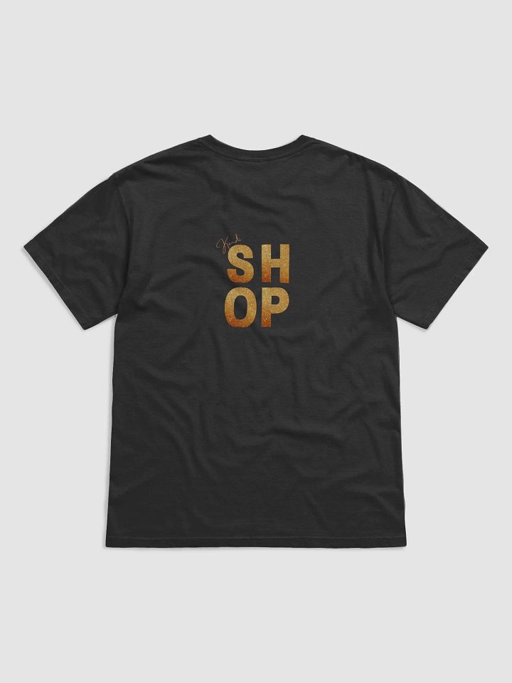 The Shop Black and Gold T-Shirt product image (2)