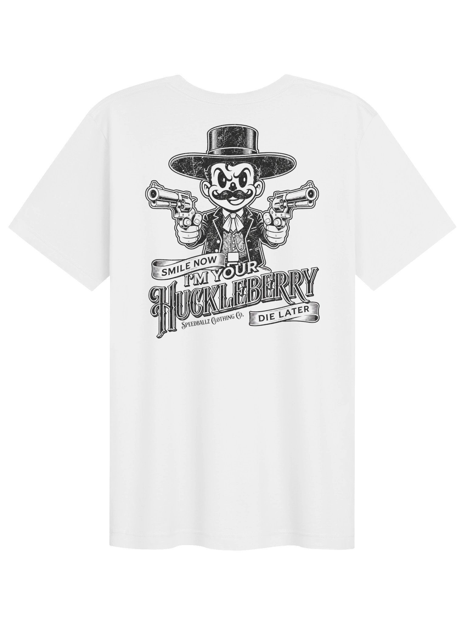 Mr Speedballz Huckleberry White Tee product image (2)