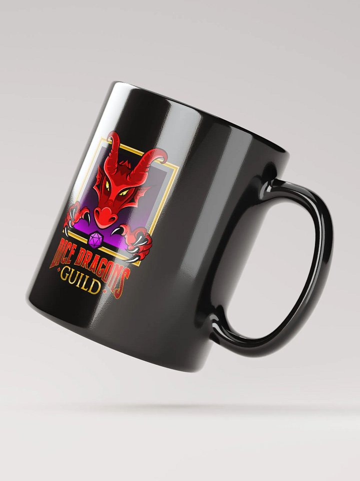 Dice Dragons Guild Black Mug product image (4)