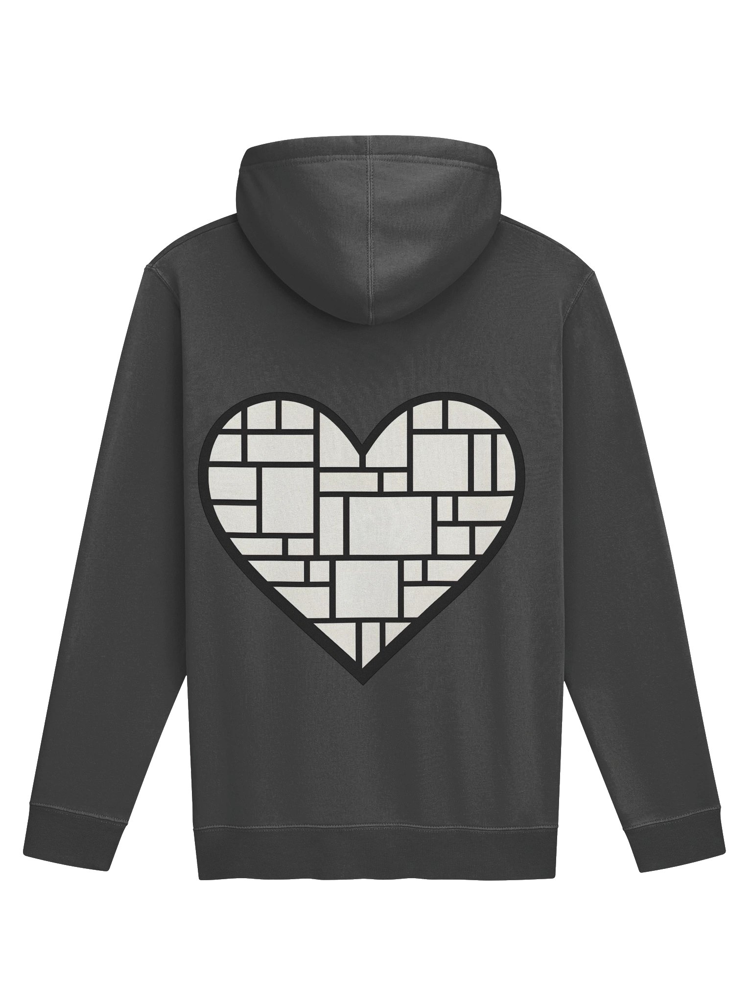 Simple Heart Pigment-Dyed Hoodie - California Dept. of Love product image (2)