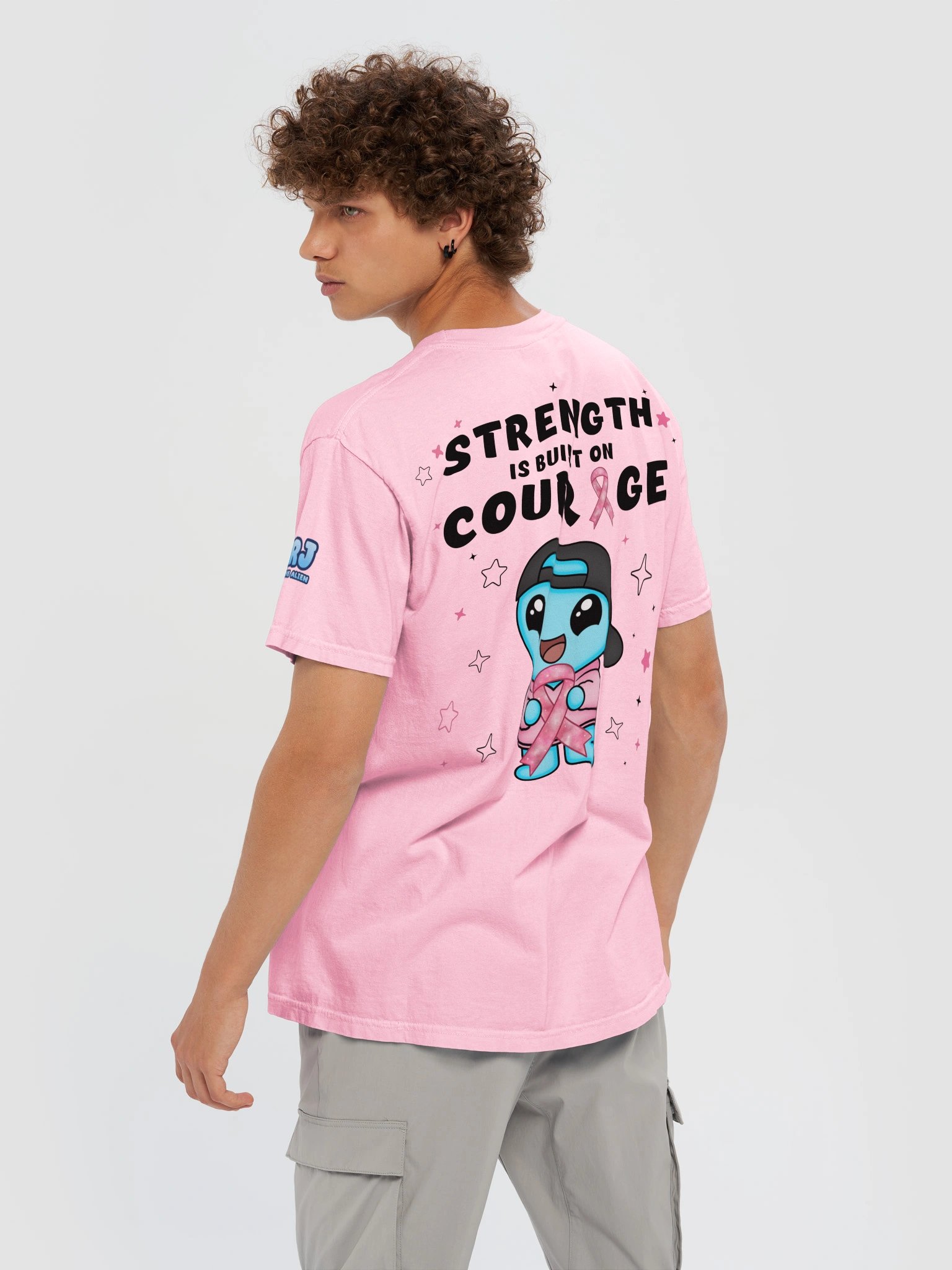 Strength Is Built On Courage Tee product image (6)