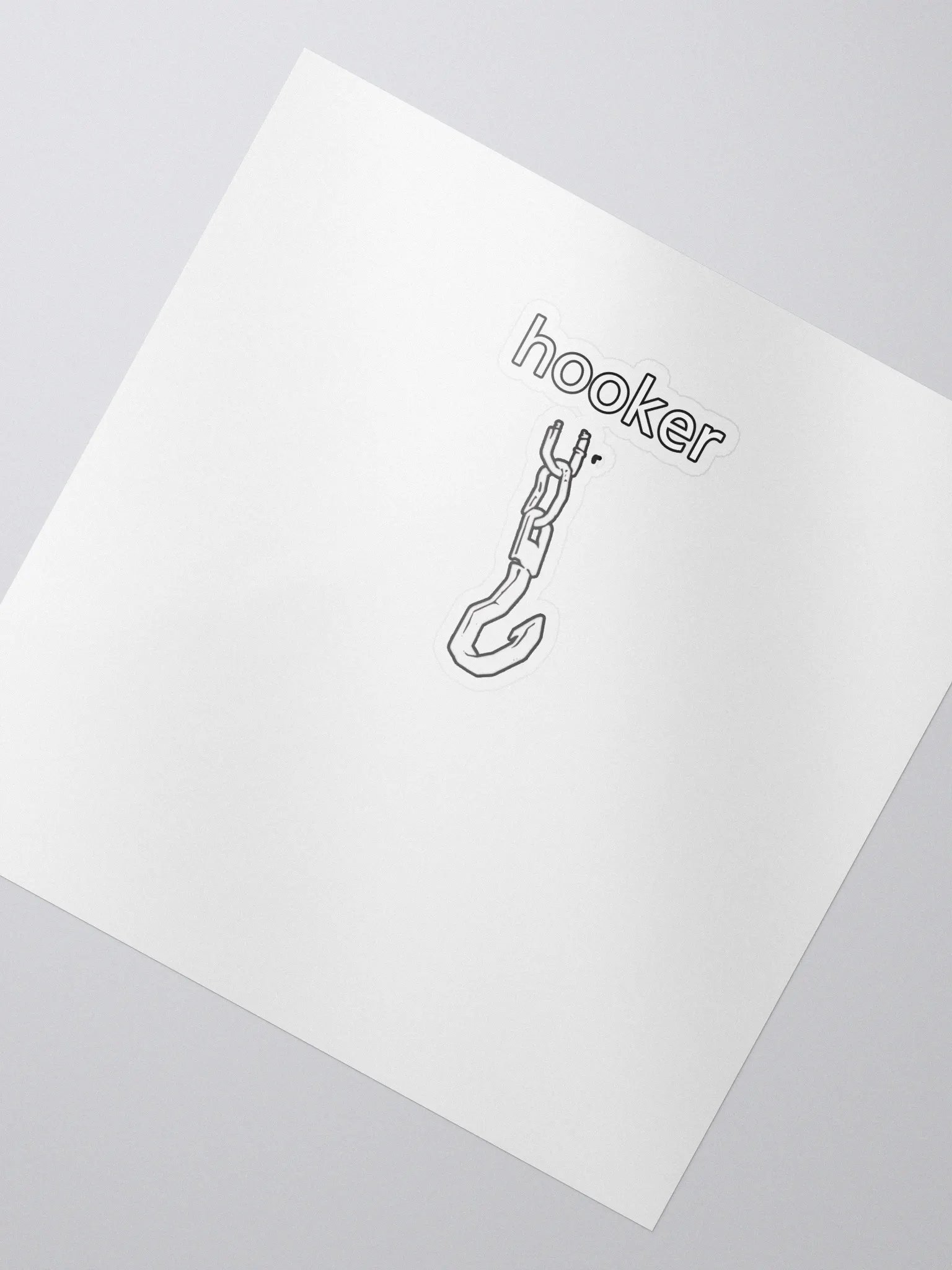 DBD Hooker Sticker product image (2)