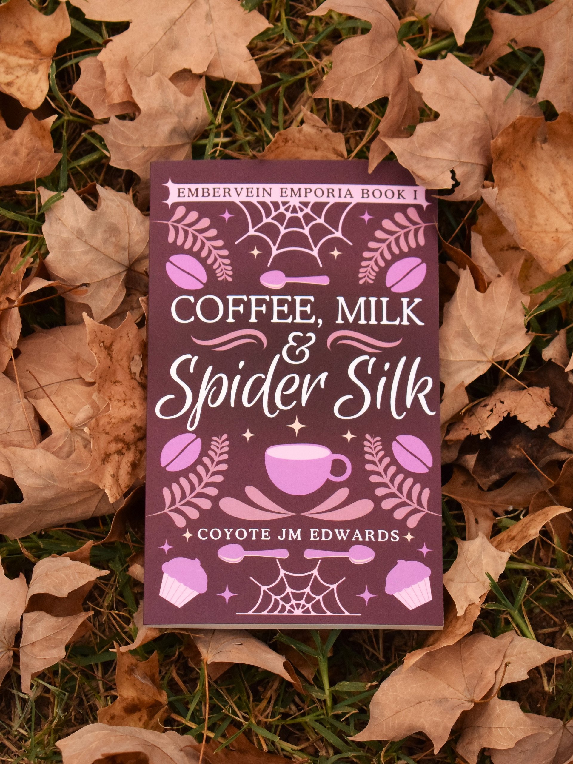 Coffee, Milk & Spider Silk (paperback) - Signed! product image (3)
