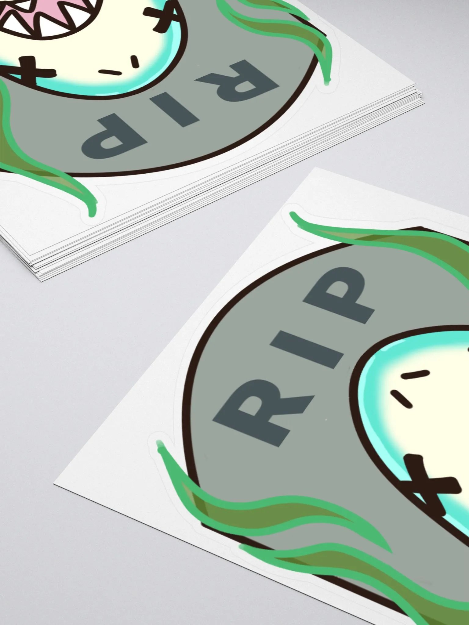 Shark RIP Sticker product image (10)
