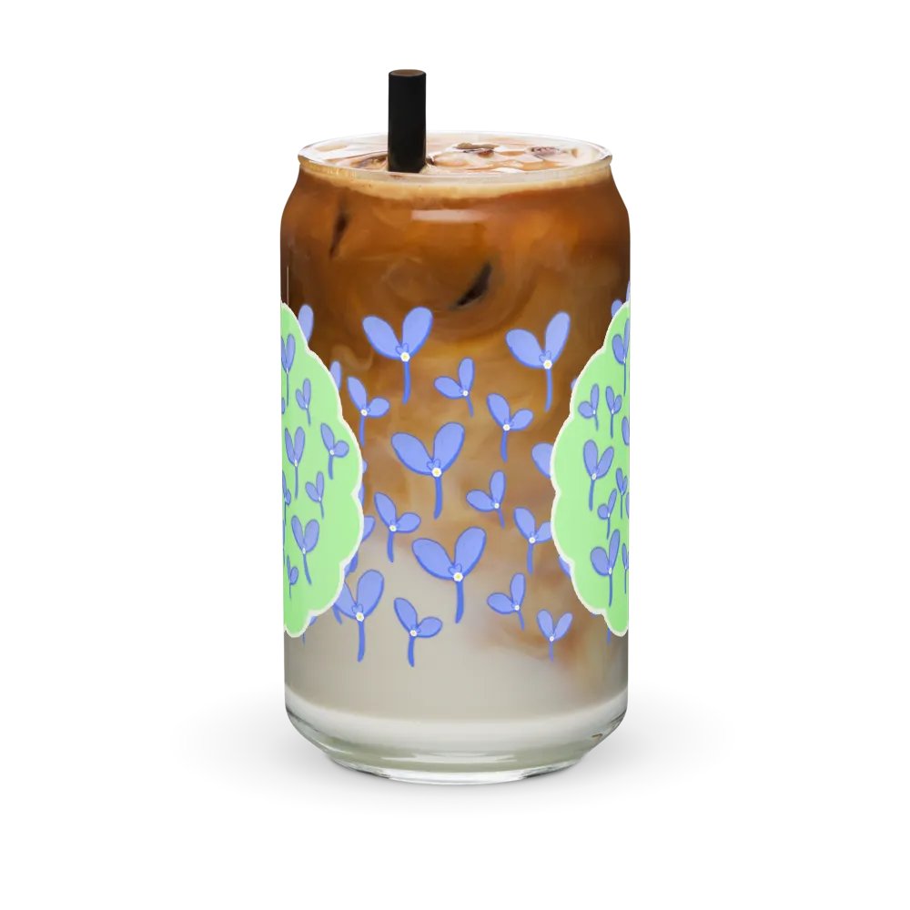 Blue Bulbed Samaras Glass product image (6)