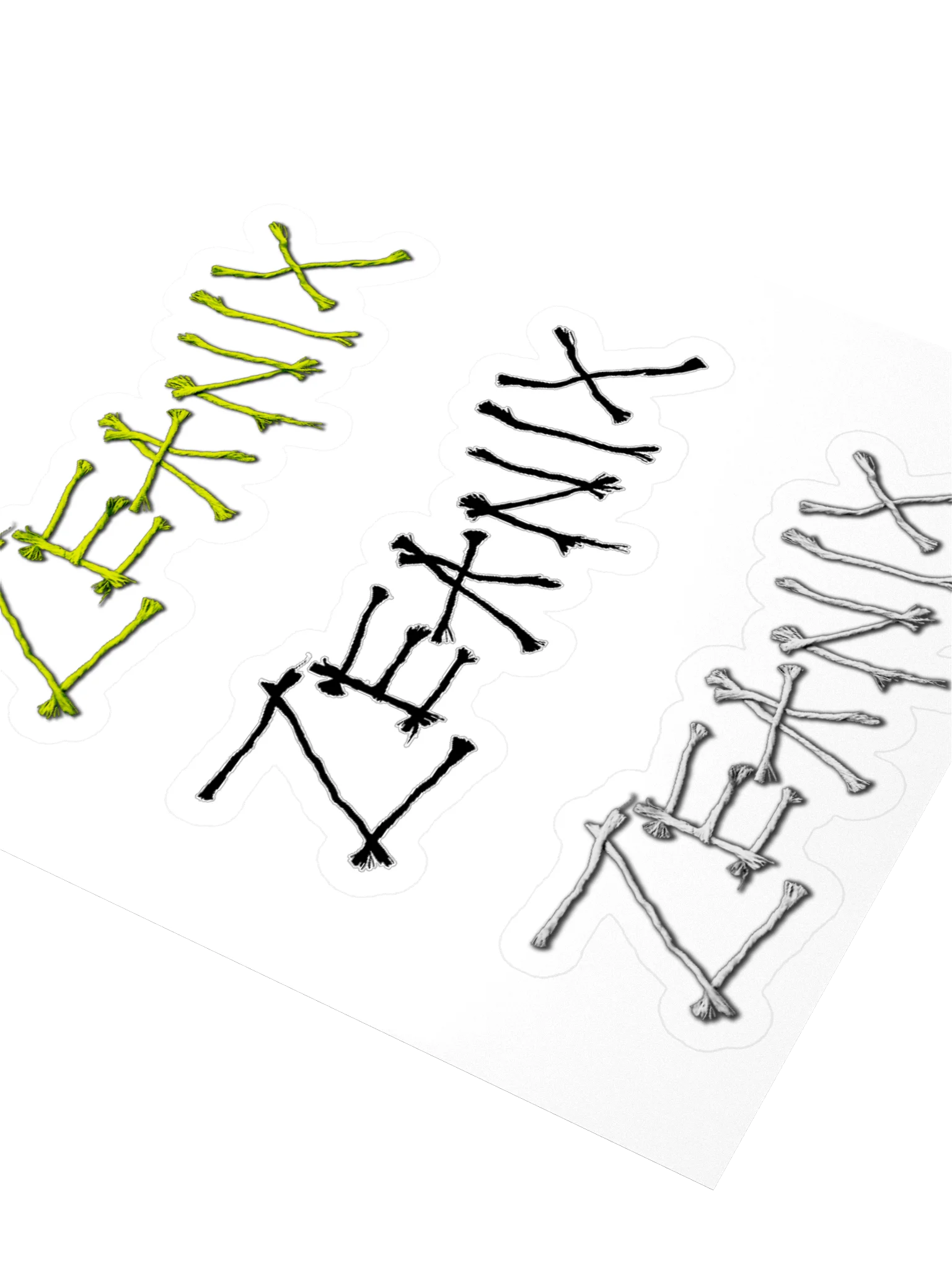 Triple Thread Logo Stickers product image (3)