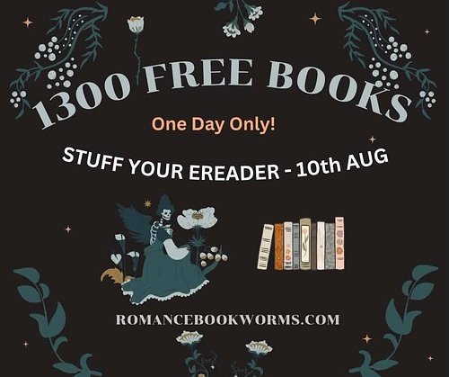 It's Stuff Your Ereader Day! Snag 1300 romance books for absolutely zero pennies. Today only!