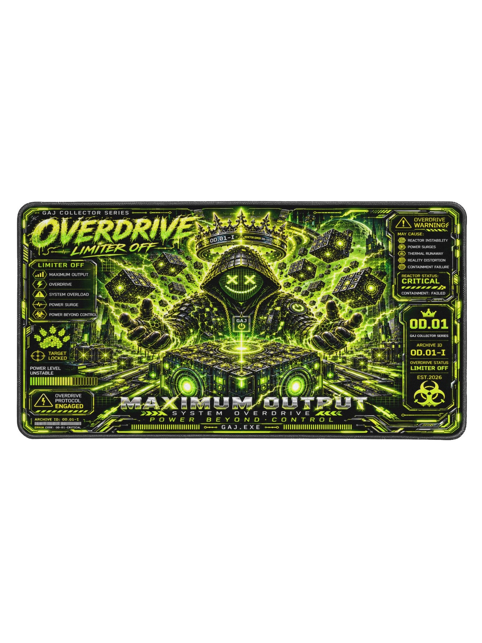 OVERDRIVE - Gaming Desk Mat product image (1)
