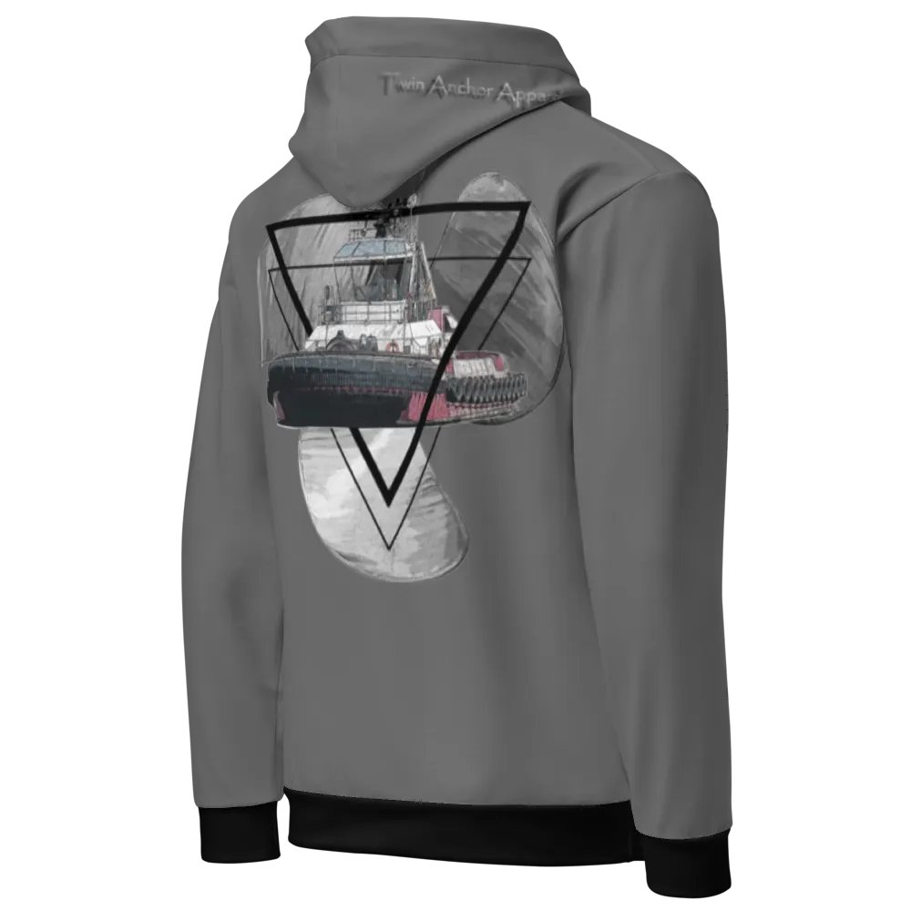 3 Prop - T & Tug Athena (Gray) – Performance Marine Wear | Twin Anchor Apparel North Current Line product image (8)