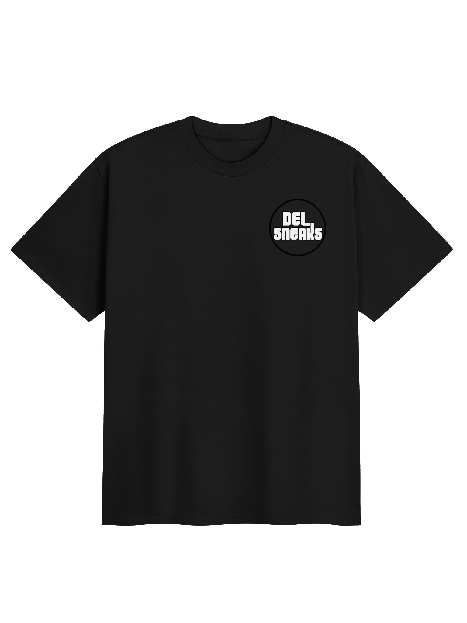 F&B Circular Logo Oversized T-Shirt Black product image (1)