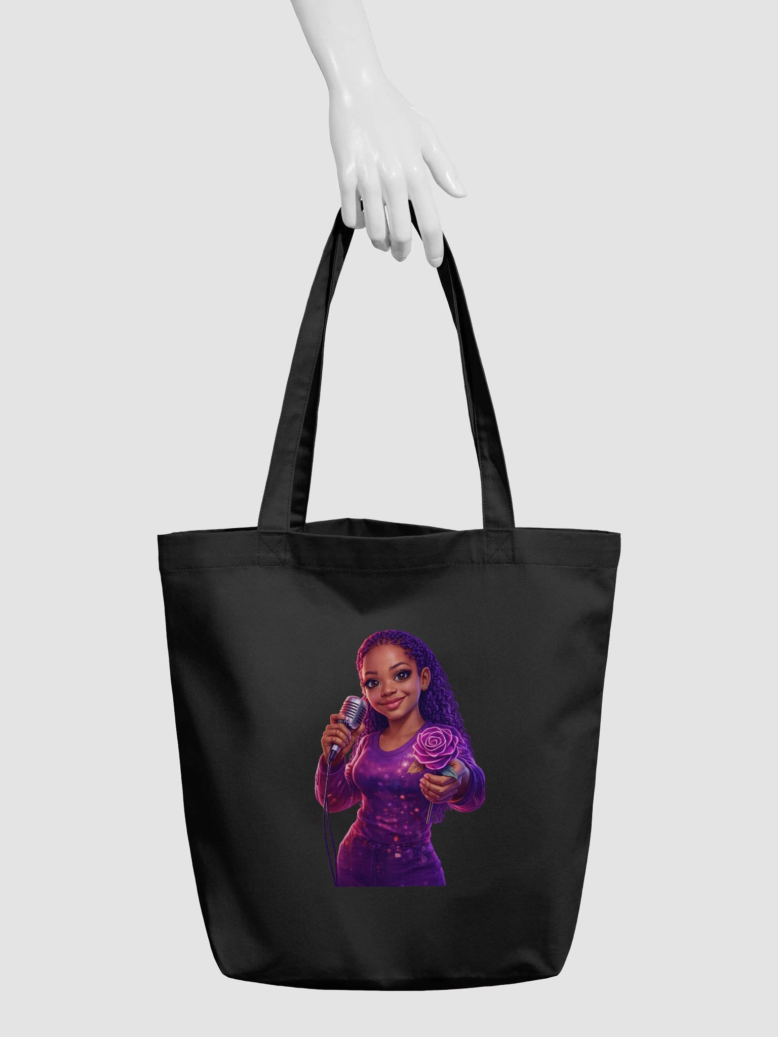 Purple Rose Singer Eco Tote product image (3)