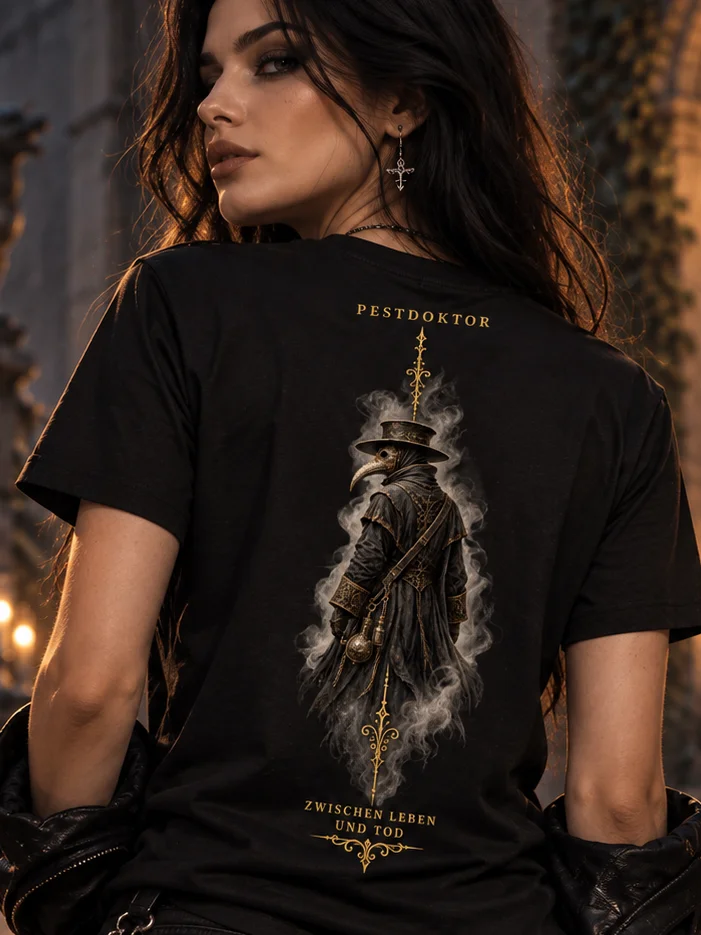 PESTDOKTOR – LEBEN // TOD | Heavyweight T-Shirt product image (8)