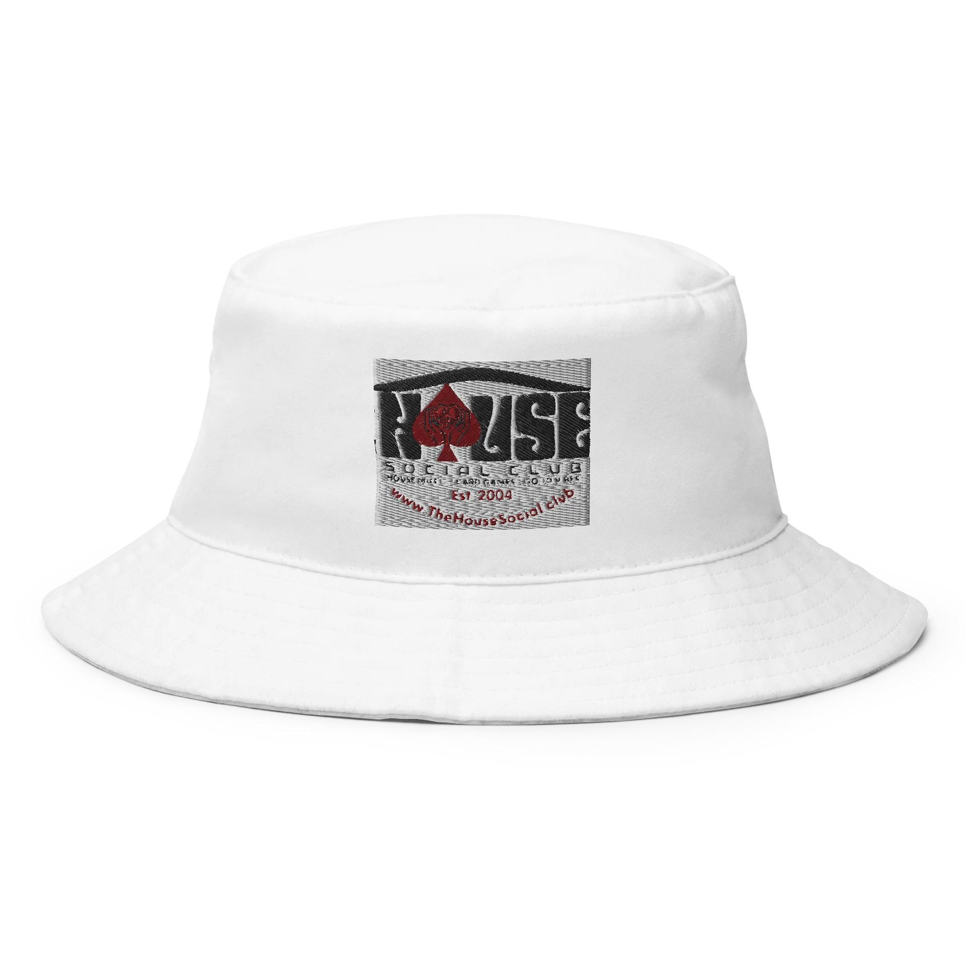 The House Social Club Bucket Hat-White product image (1)