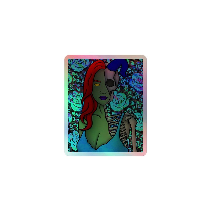 Wisps of yesterday Holographic Sticker product image (1)