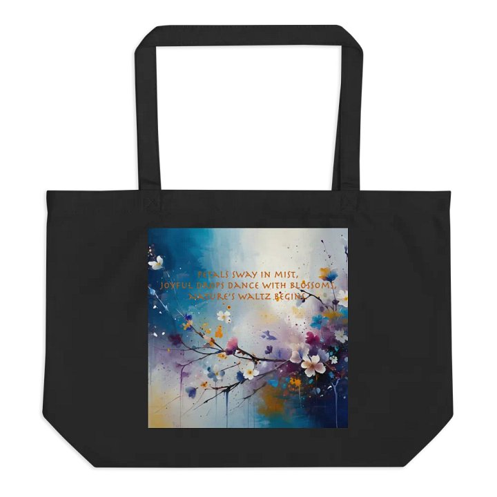 Nature's Waltz Organic Tote Bag product image (1)