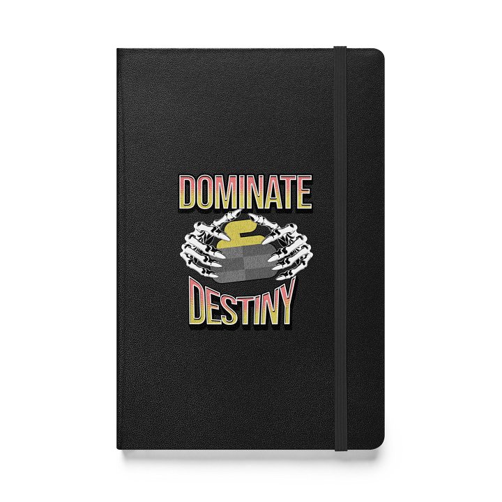 Dominate Destiny Curling Hardcover Notebook product image (1)