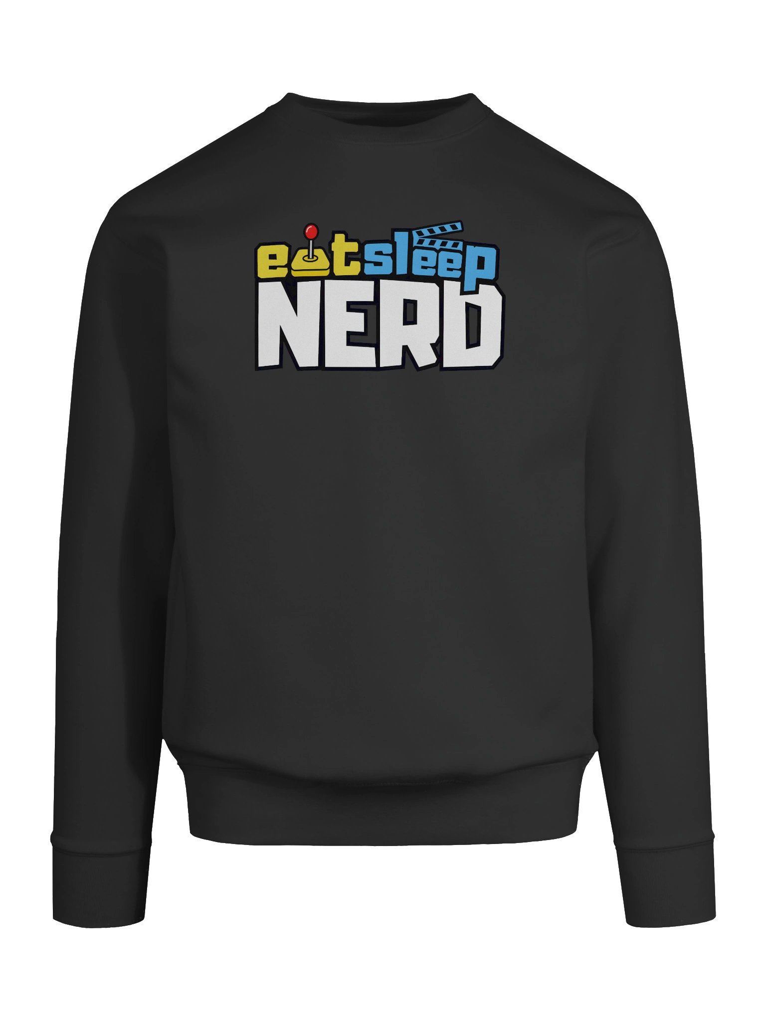 Eat Sleep Nerd logo sweatshirt product image (9)
