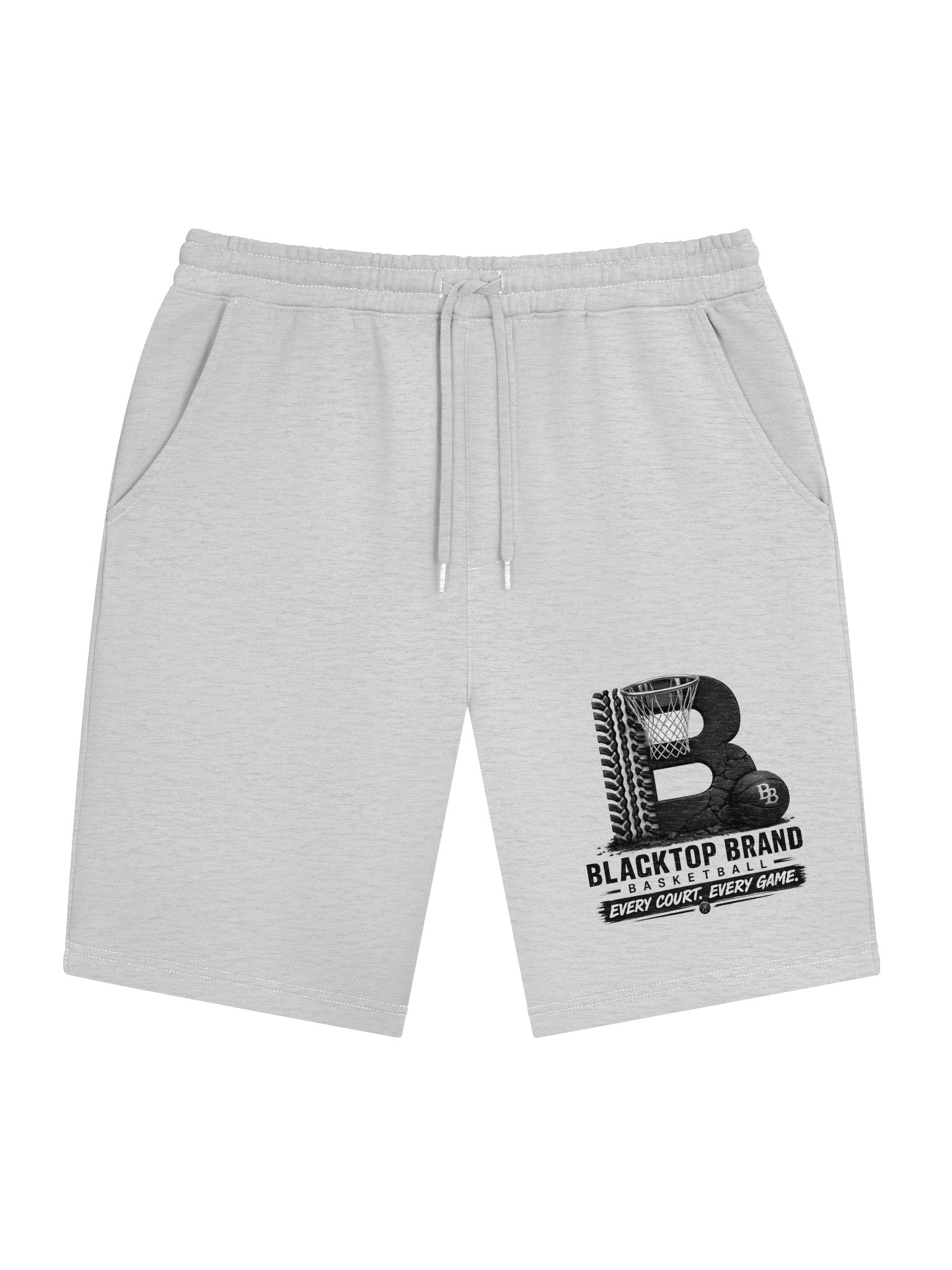 Blacktop Brand Basketball Fleece Shorts product image (1)