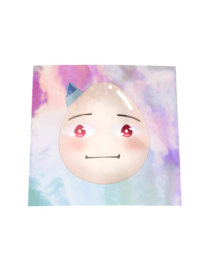 Holographic Cursed Egg Sticker product image (1)