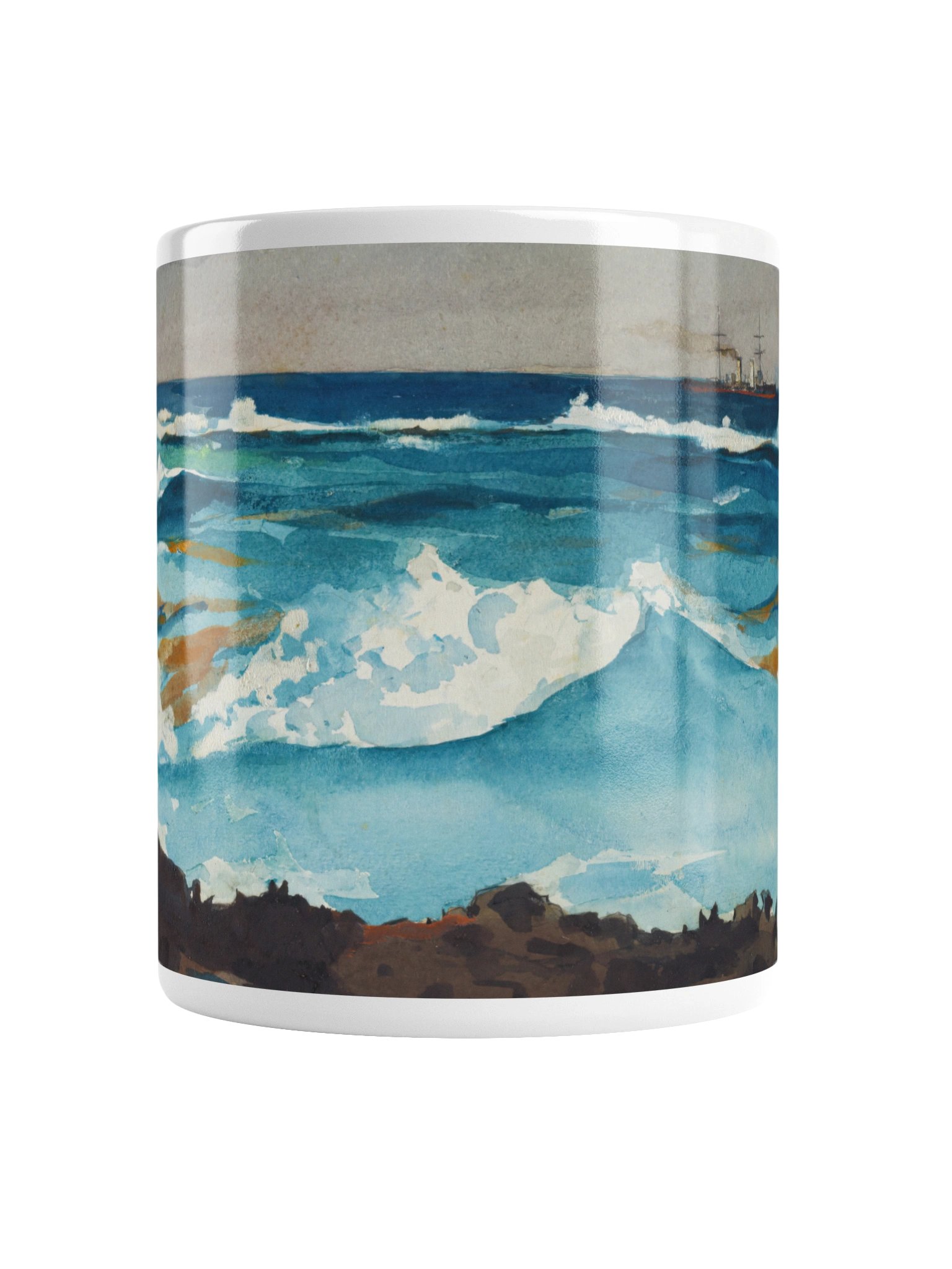 Shore and Surf, Nassau (Winslow Homer) Mug product image (3)
