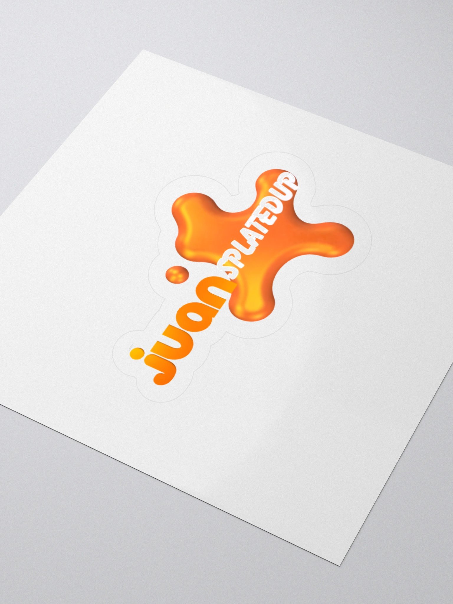 JuanSplatedUp Stickers product image (9)