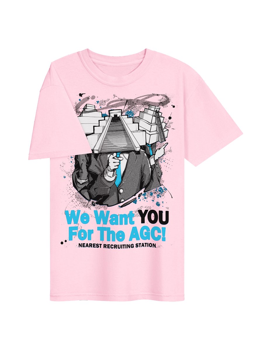 AGC RECRUIT TEE PINK product image (3)