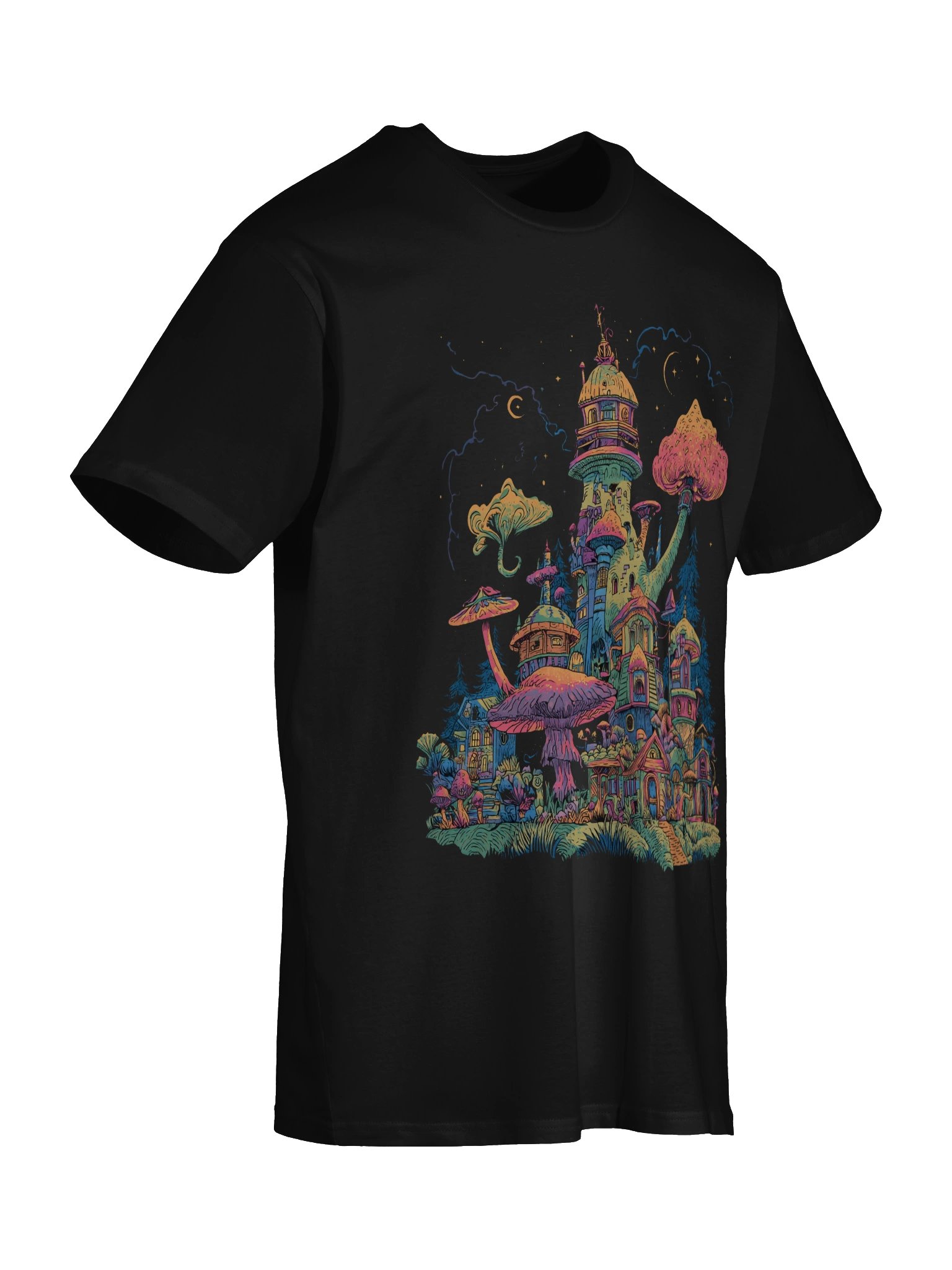 Mystic Mushroom Village Tee product image (29)