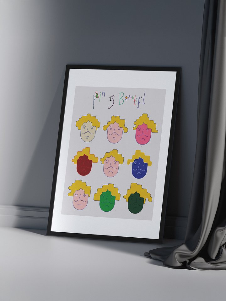 Pain is Beautiful - Print product image (2)