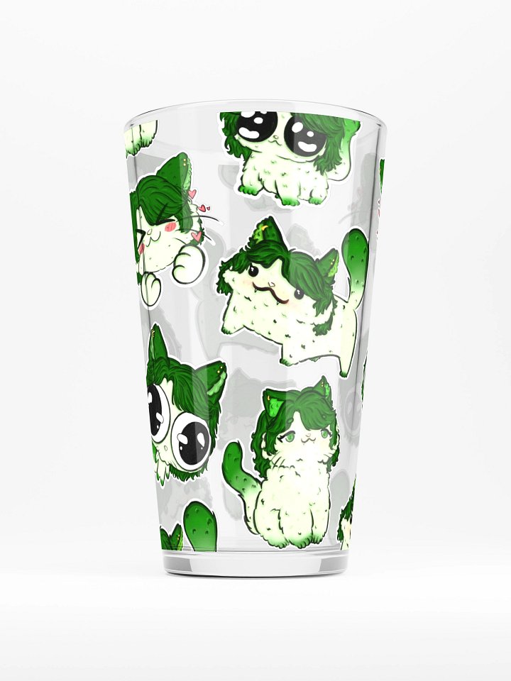 "Crazy About Catbie" Glass product image (2)