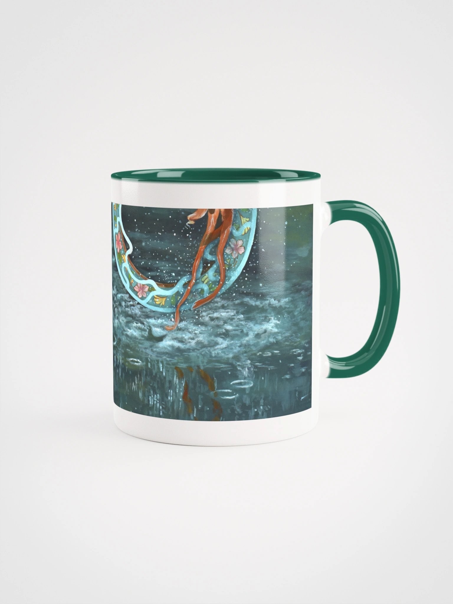 "Float/Flight (Yin/Yang)" - Ceramic Mug product image (2)