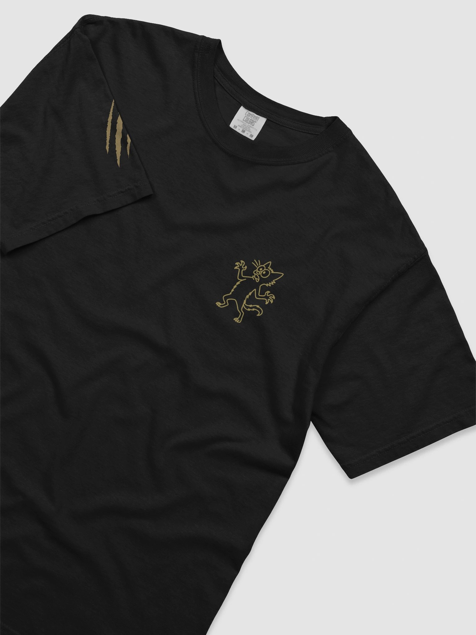 Scaredy Cat Sketch T-Shirt product image (6)