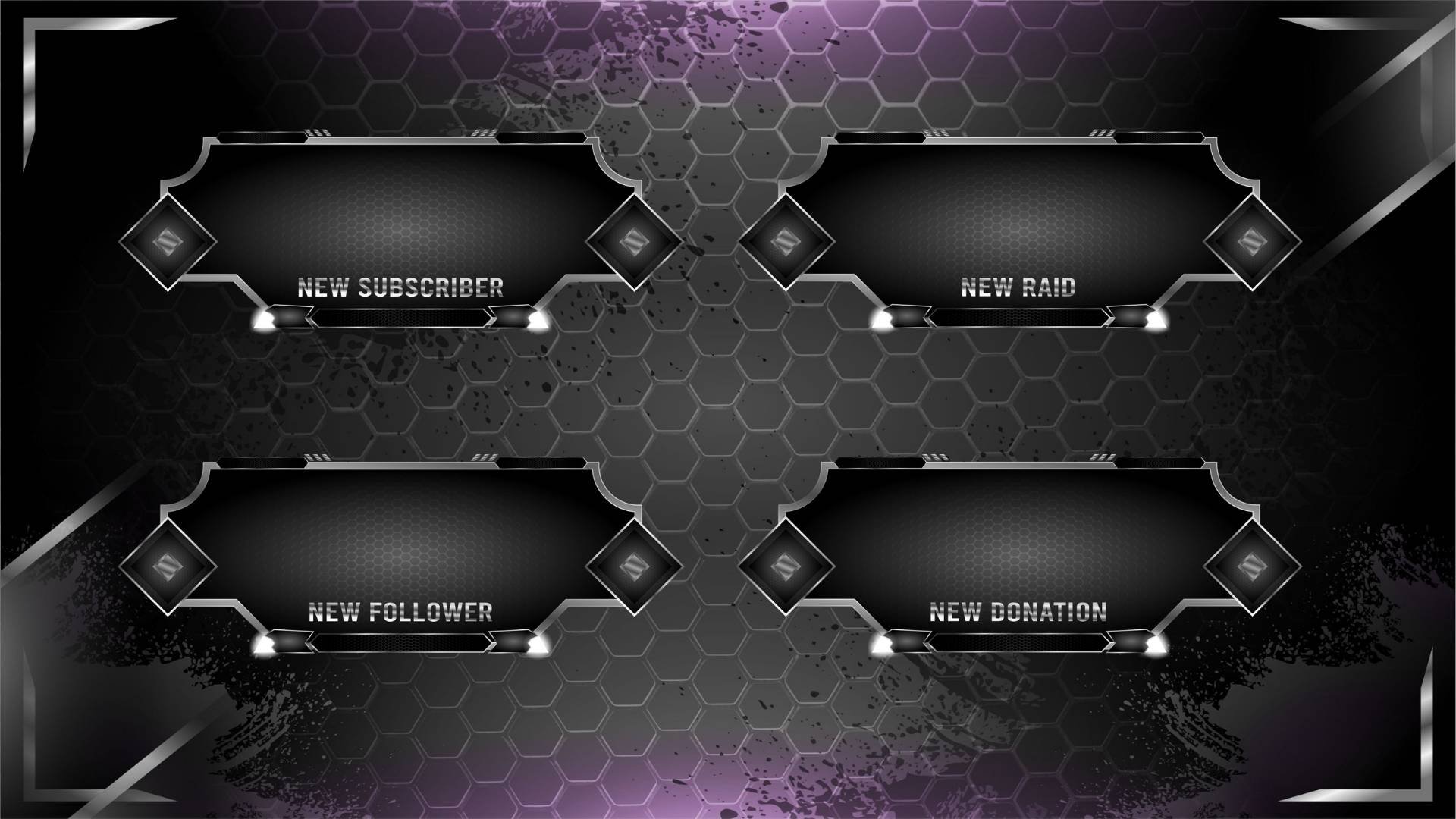 Minimalist Stream Overlay Package product image (5)