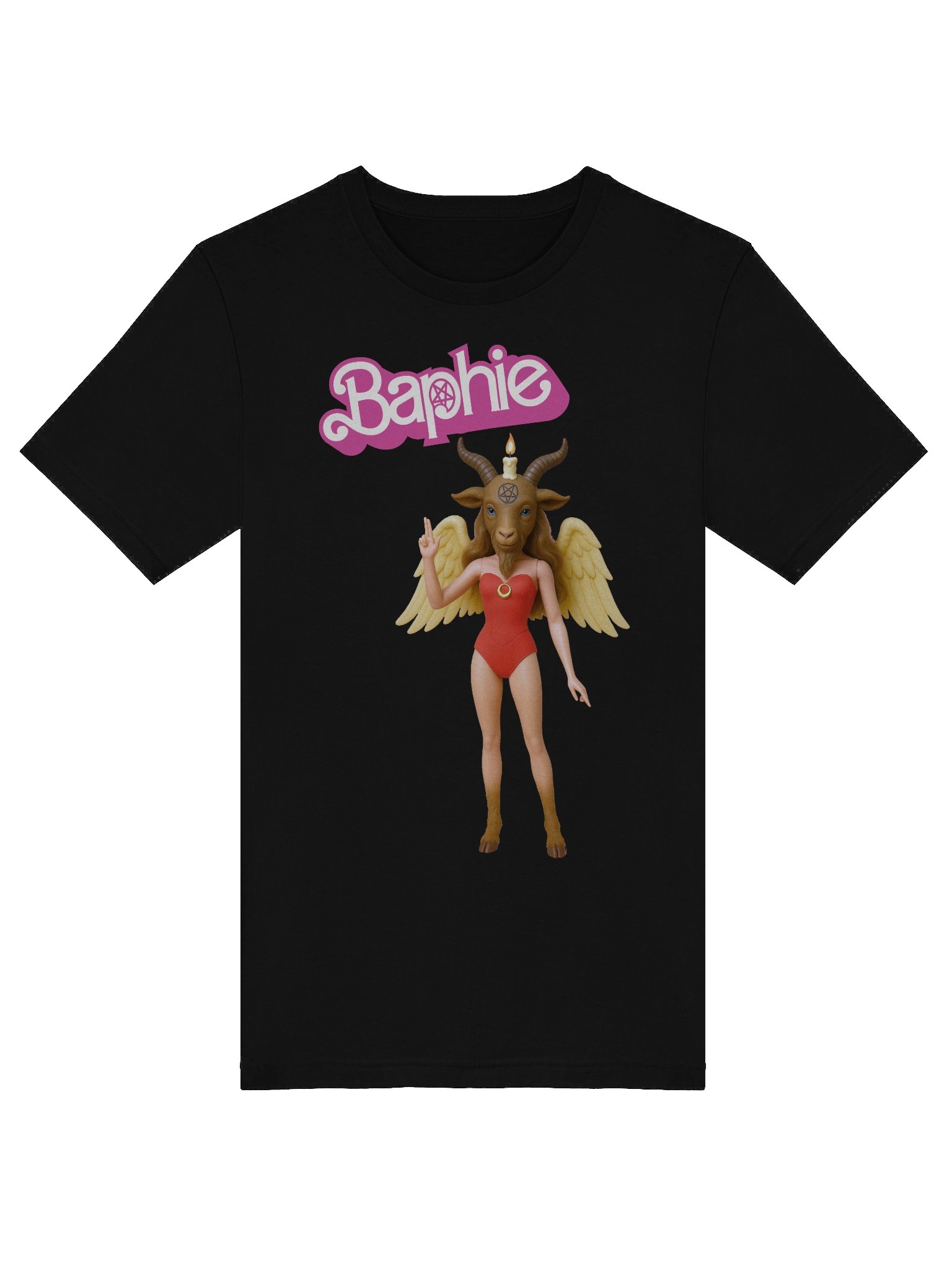 Baphie: The Darkest Doll in the Dreamhouse Parody Tee product image (44)