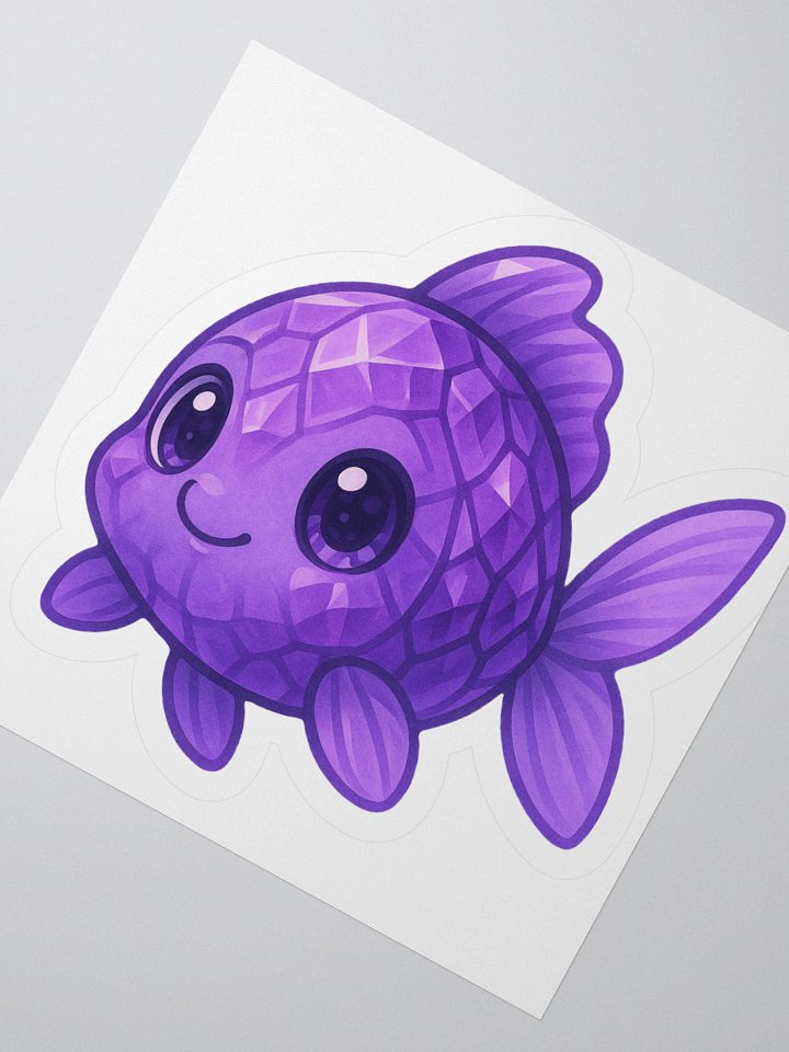 Amethyst #2 Fish Sticker product image (4)
