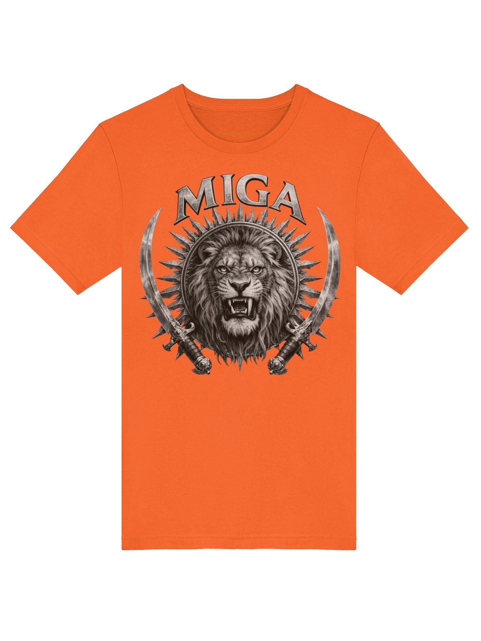 MIGA Lion Head Bold Unisex Shirt product image (65)