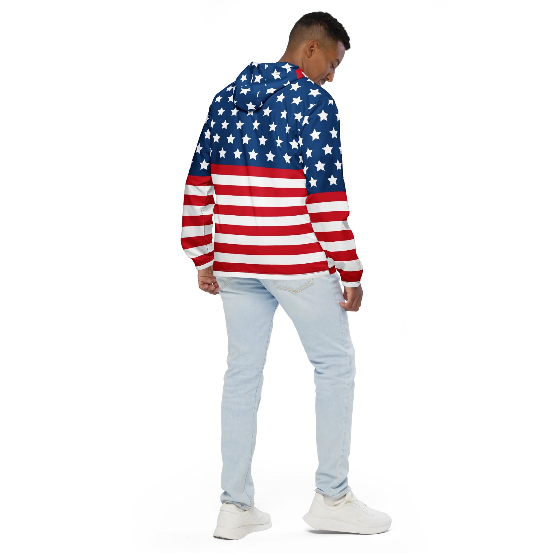 Patriot's Pride All-Over Windbreaker product image (7)
