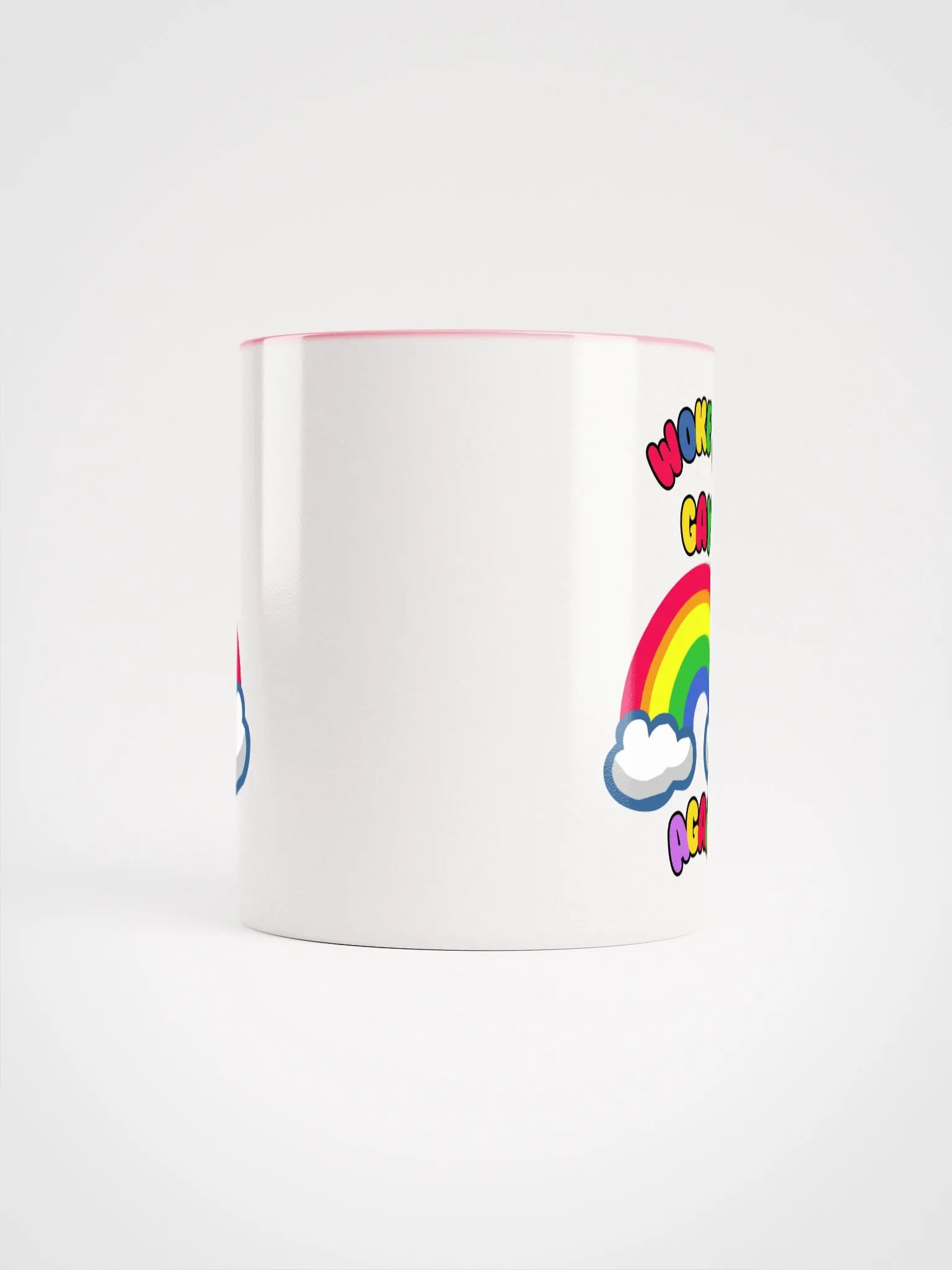 Woke Up Gay Again Rainbow Mug product image (5)
