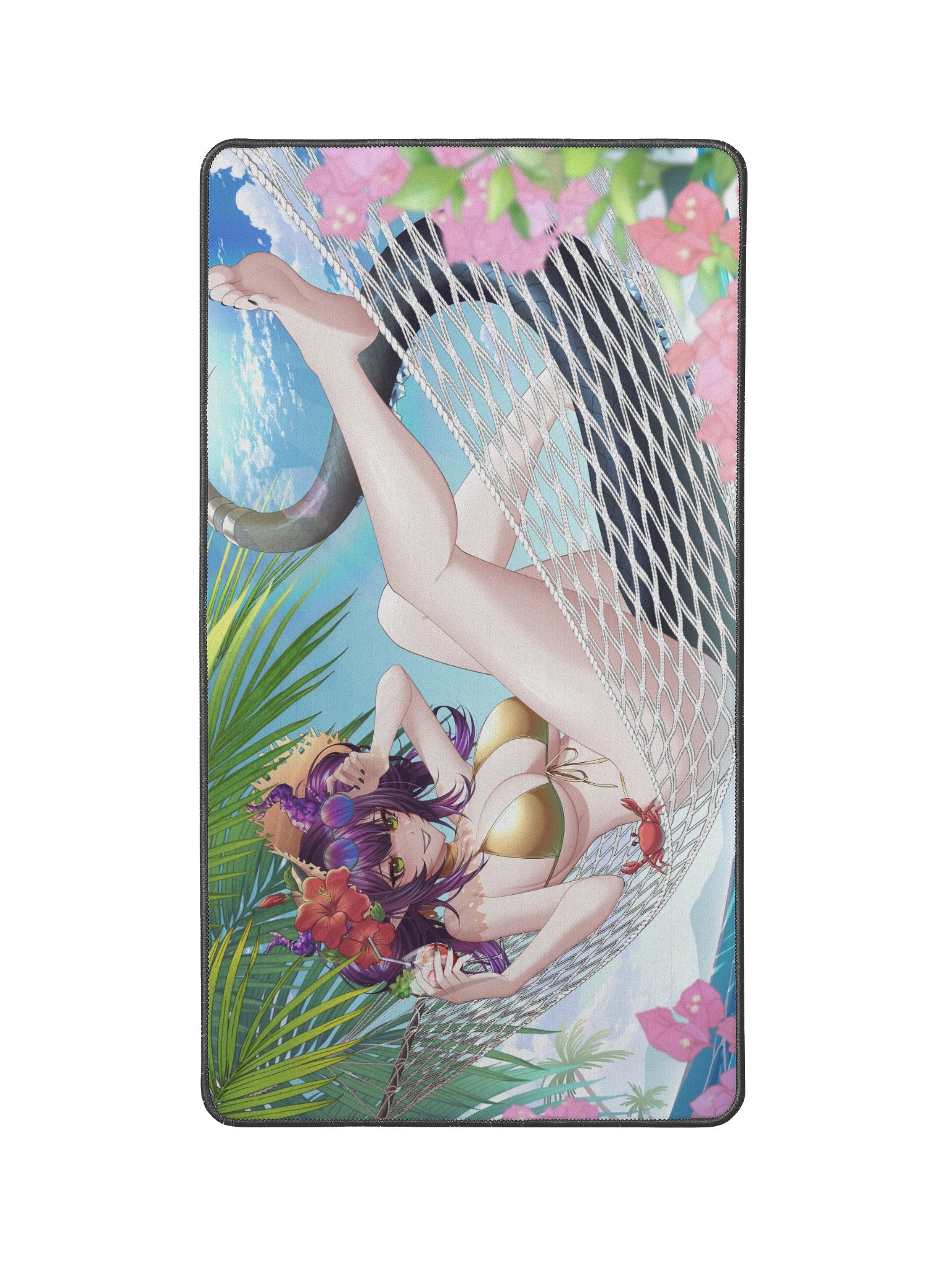 Serpentine Beach Vacation Desk Mat product image (1)