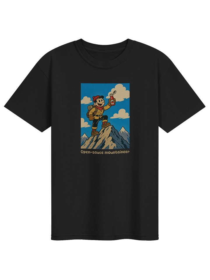Open-sauce mountaineer t-shirt product image (2)