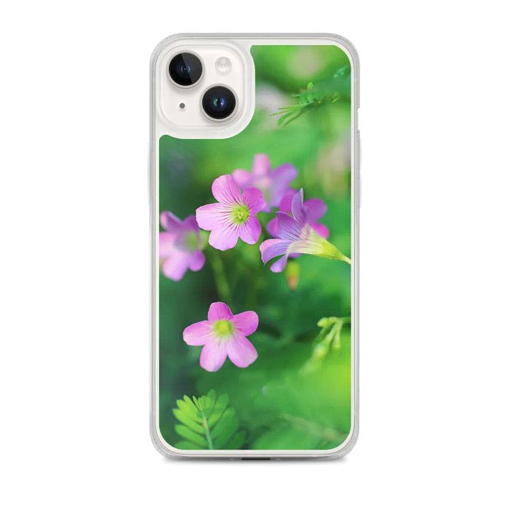 Blooming Pink iPhone® MagSafe® Clear Case - Sleek, Stylish & Magnetic Protection for iPhone 12, 13, 14, 15 & 16 product image (1)